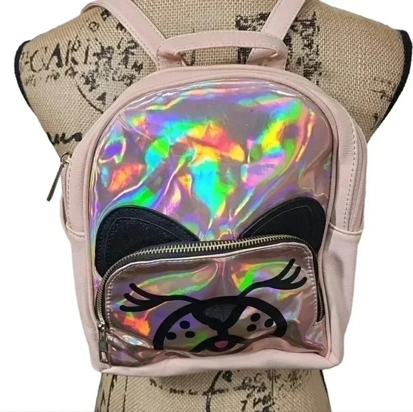 OMG Holographic Mini Backpack. NWT - Picture 1 of 6